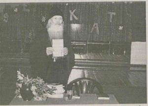 Пастырь встречается с педагогами. Михаил Васильев. Газета "Лудзас Земе"